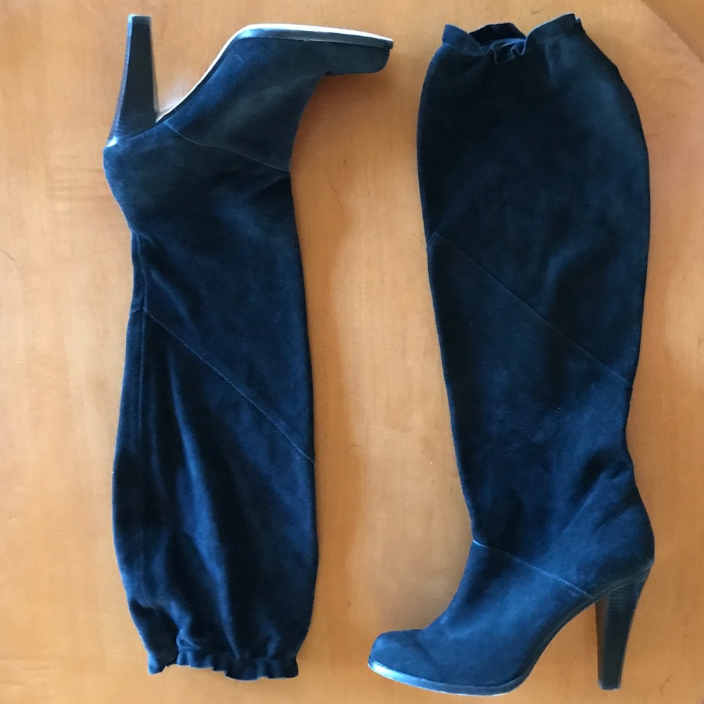 Michael Kors Suede High Heel Knee Boots